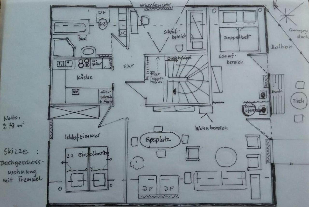 Ferienwohnung Ringbergblick Suhl Esterno foto
